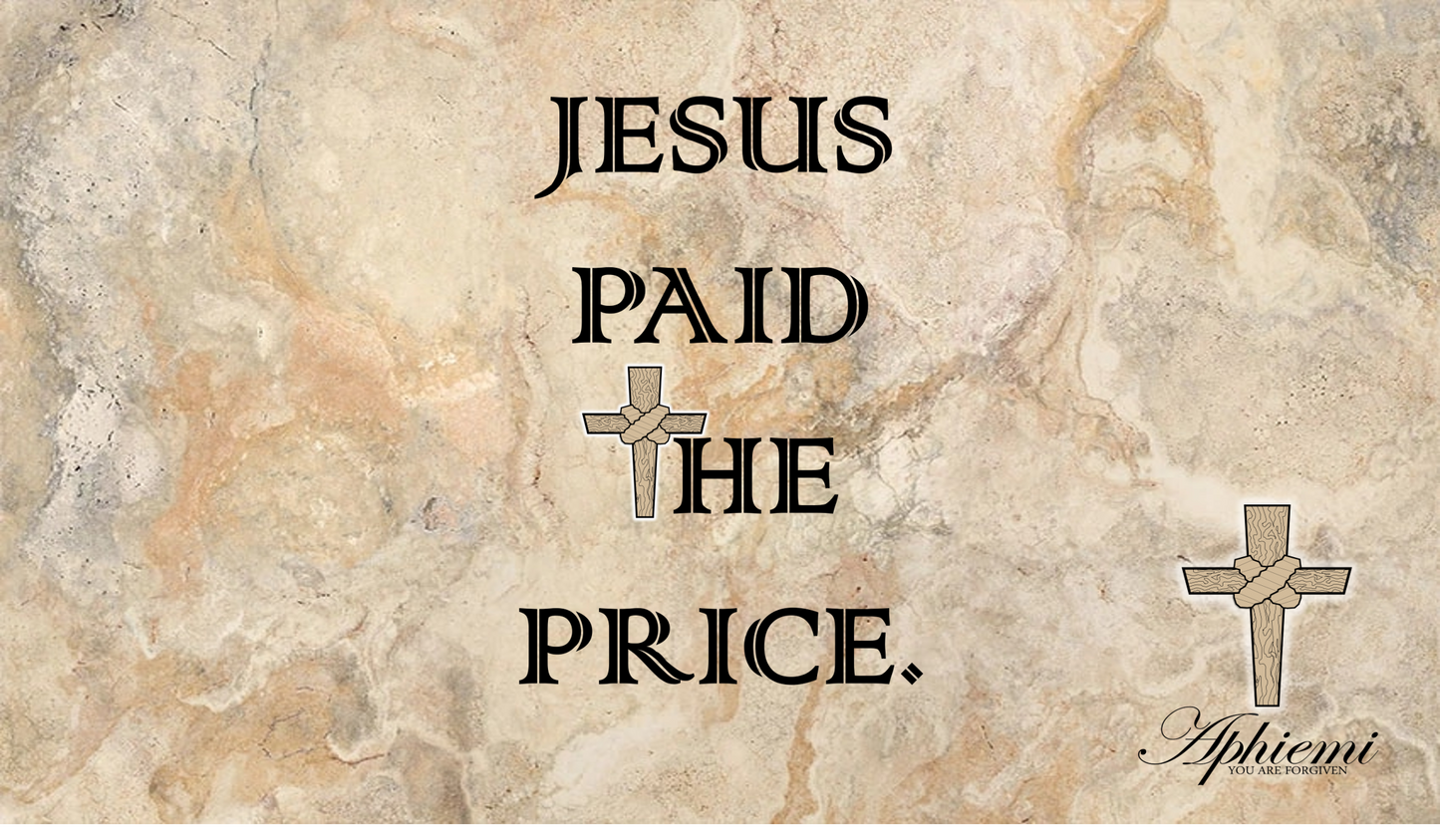 Aphiemi- Jesus paid it all tee